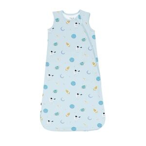 Kyte Baby Blue Space Print Kids Pajamas Size Large TOG 1.0